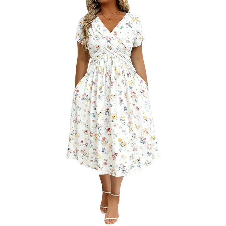 Vivica - Vestido midi de alta gama