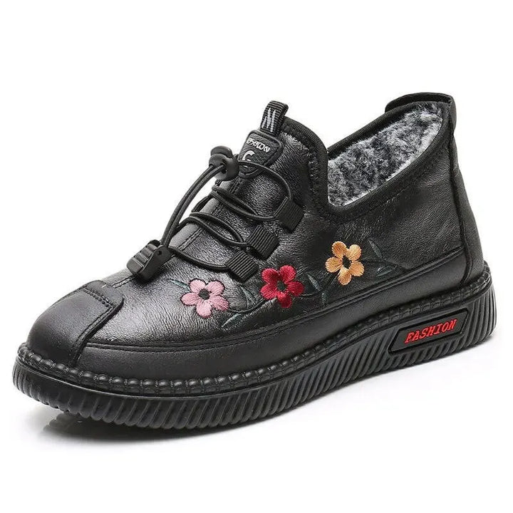 Verisse - Botines confort con bordado floral