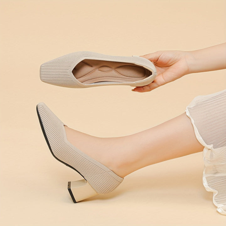 Hetty - Zapato de tacón cuadrado