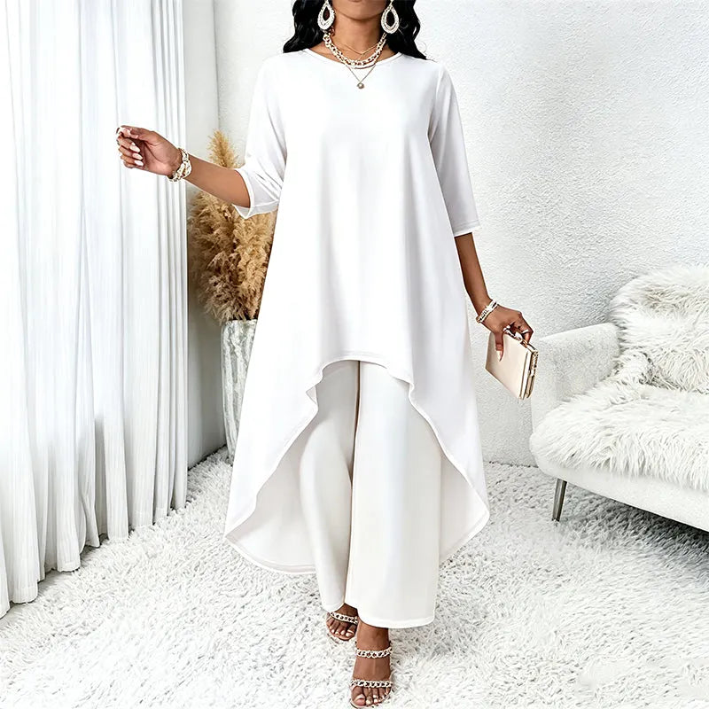 Laurivelle - Vestido largo de tallas grandes con tacto suave