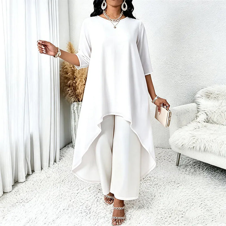 Laurivelle - Vestido largo de tallas grandes con tacto suave