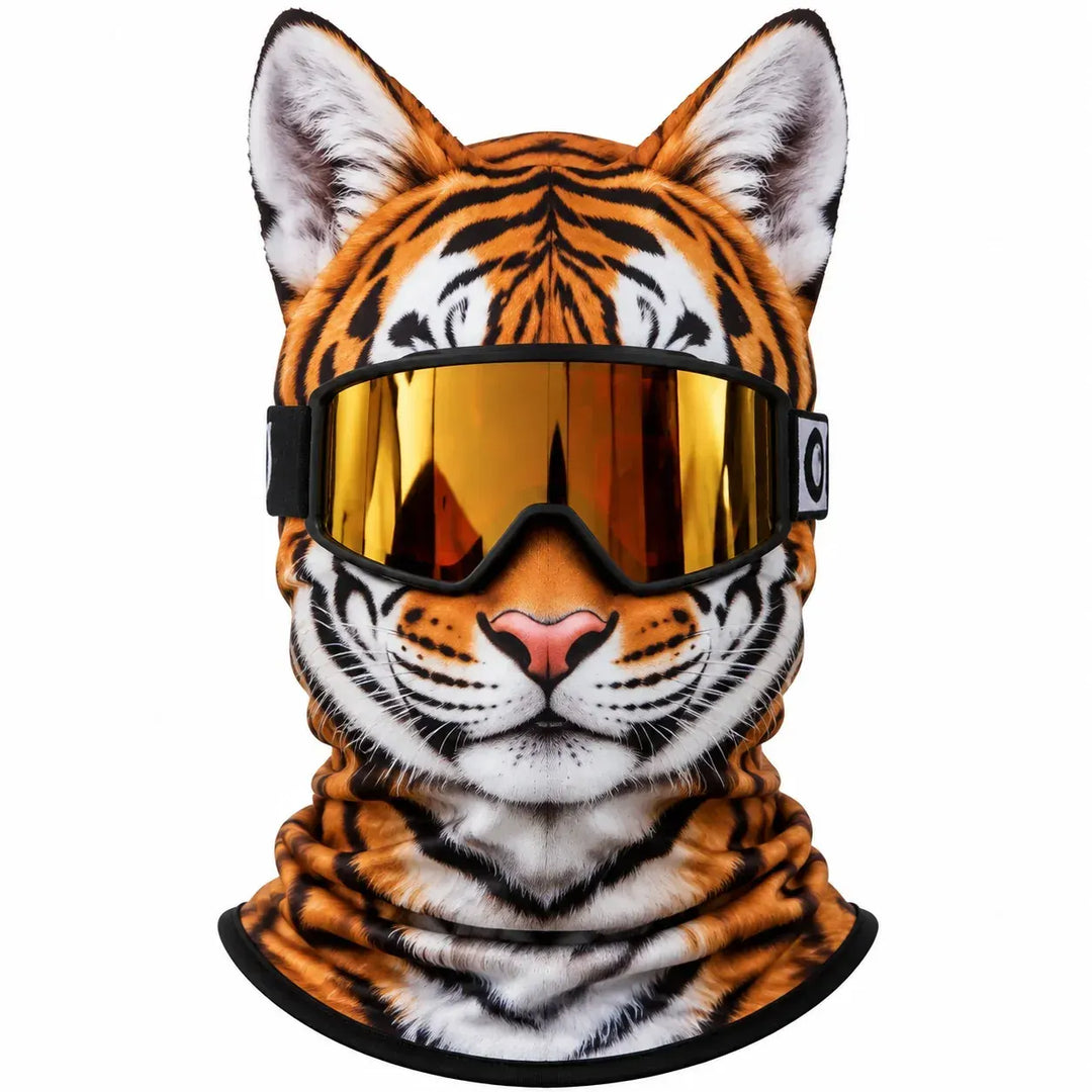 Hadren - Balaclava con diseño animal de tacto suave