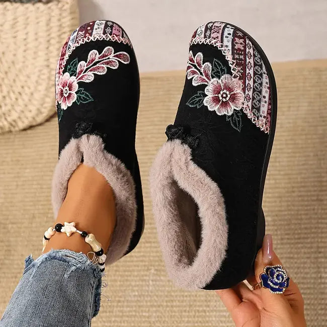 Isola - Zapatos sin cordones con forro floral