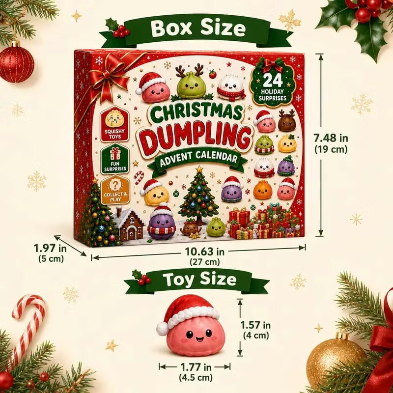 Edda - Calendario de Adviento de Dumplings navideños