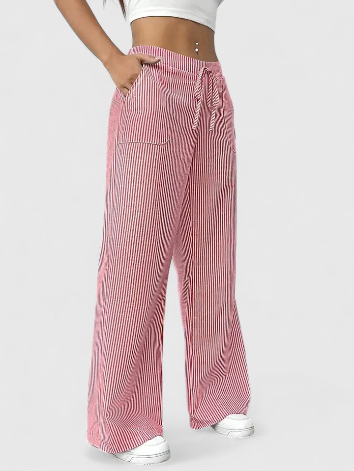 Chelsea - Pantalón de tacto suave con cordón ajustable