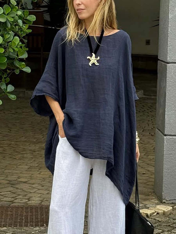 Bethany - Túnica oversize de manga murciélago