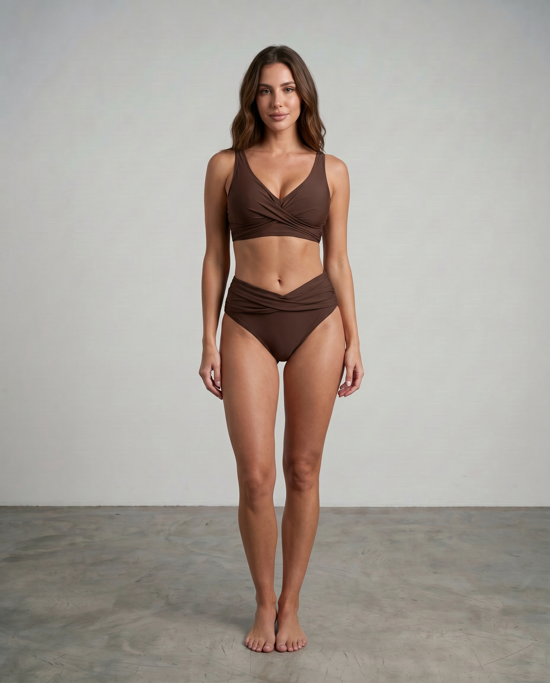 Avelyn - Bikini cruzado efecto moldeador