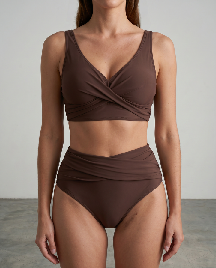 Avelyn - Bikini cruzado efecto moldeador