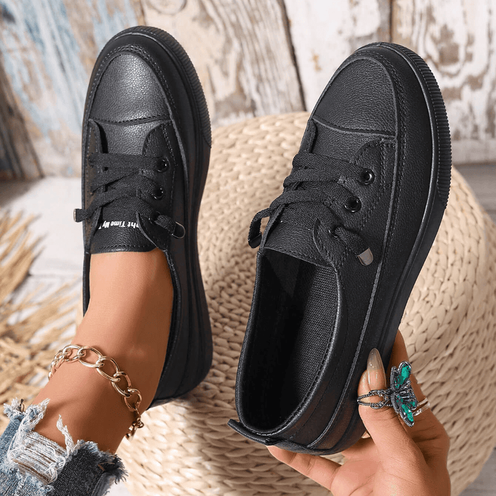 Elowise - Zapatillas con cordones y amortiguación