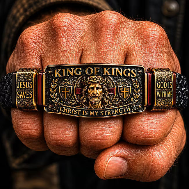 Ezren - Pulsera cristiana Rey de Reyes