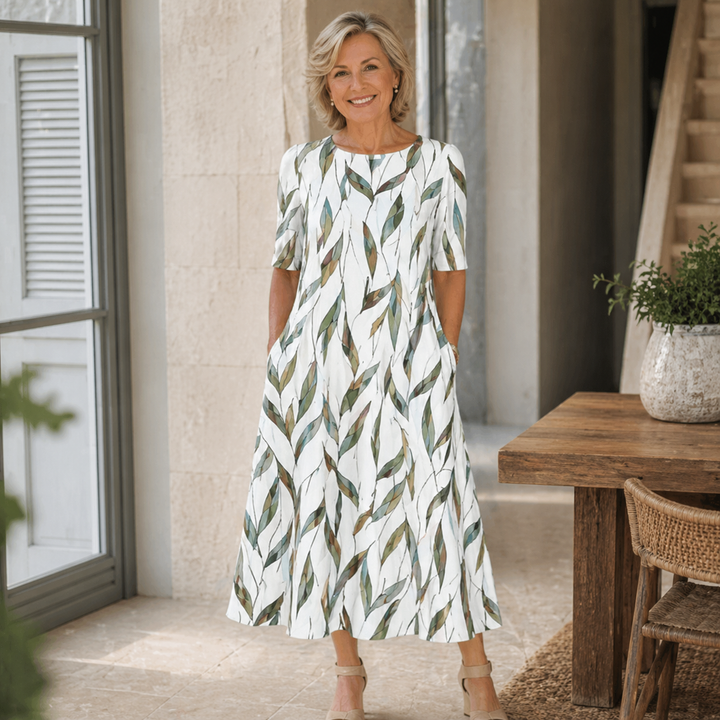 Adriah - Vestido floral elegante