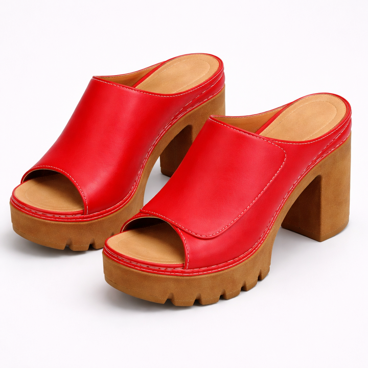 Melisande - Tacones de plataforma pulidos