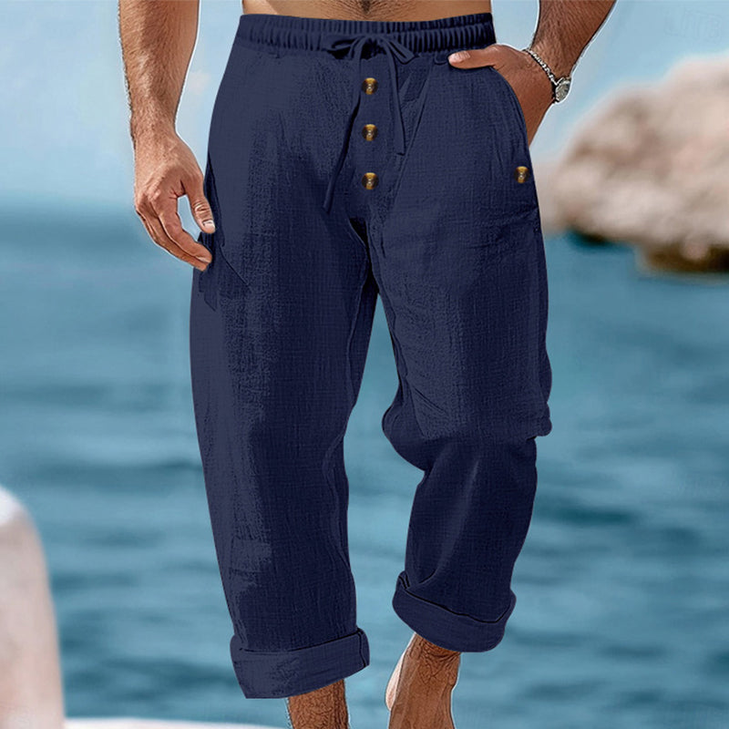 Seymour - Pantalón de verano con cintura ajustable