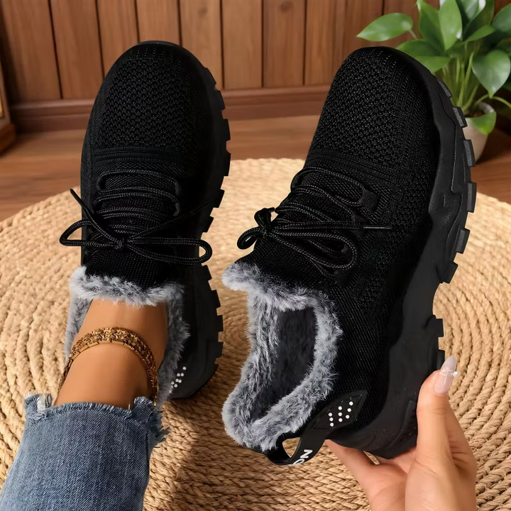 Lirra - Zapatillas de estar por casa de invierno de tacto suave
