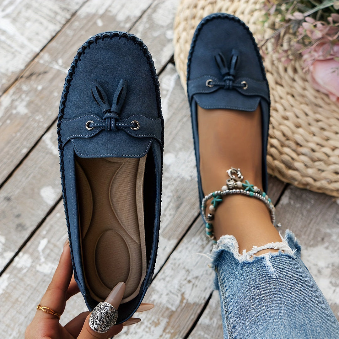 Stella - Mocasines con borlas y plantilla acolchada