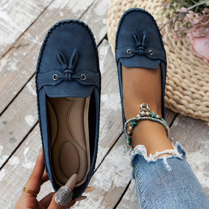 Stella - Mocasines con borlas y plantilla acolchada