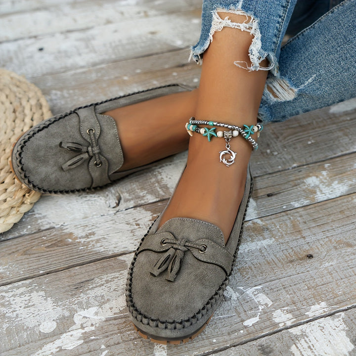 Stella - Mocasines con borlas y plantilla acolchada