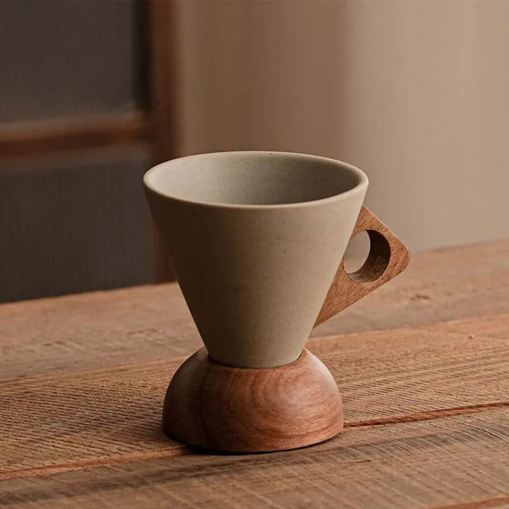 Mabel - Taza de café cónica premium
