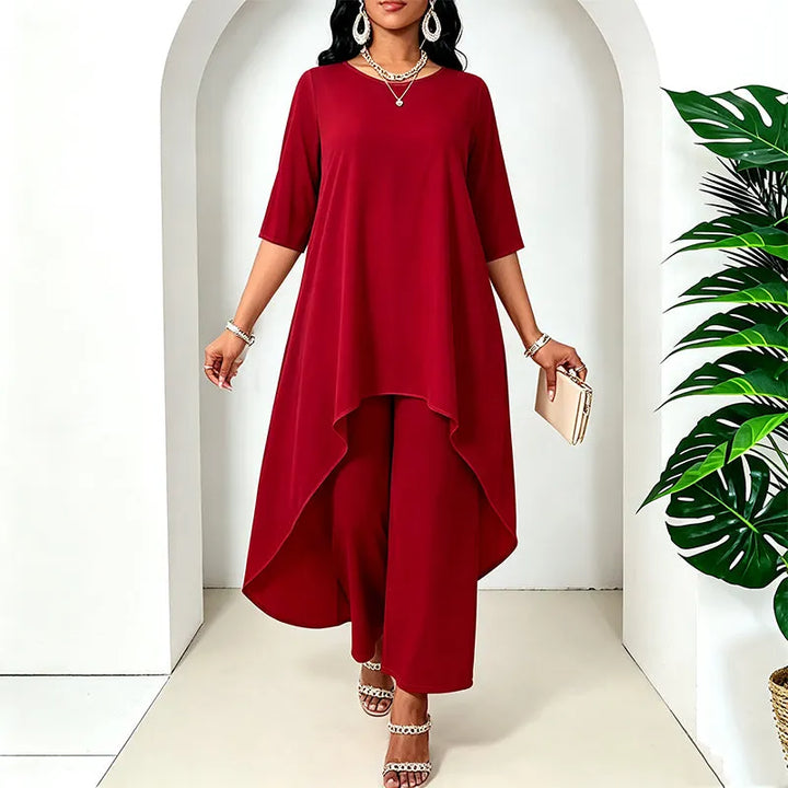 Laurivelle - Vestido largo de tallas grandes con tacto suave