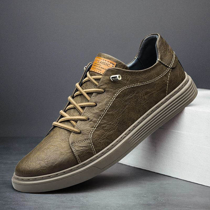 Braelon - zapatillas deportivas texturizadas de caña baja