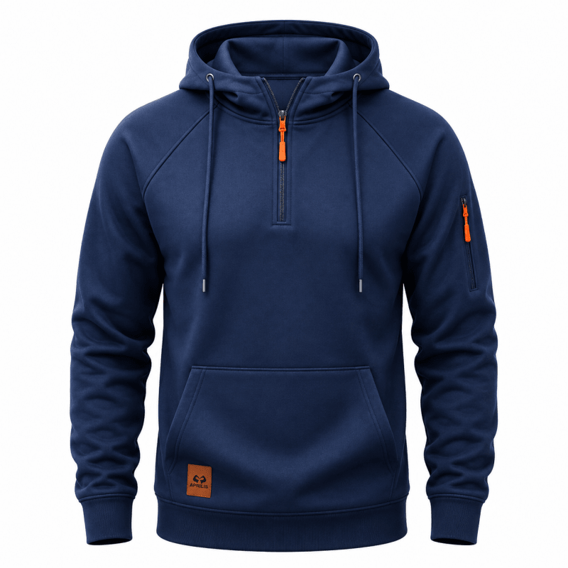 Sterling - Sudadera de media cremallera y tacto suave