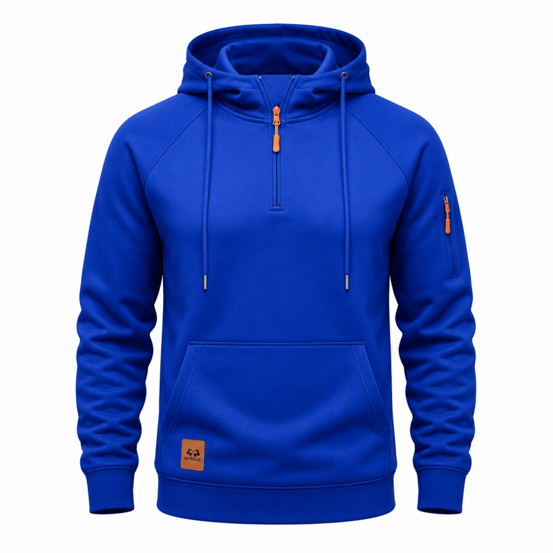 Sterling - Sudadera de media cremallera y tacto suave