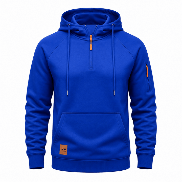 Sterling - Sudadera de media cremallera y tacto suave