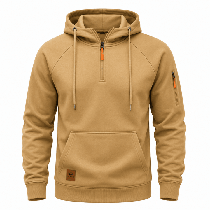 Sterling - Sudadera de media cremallera y tacto suave