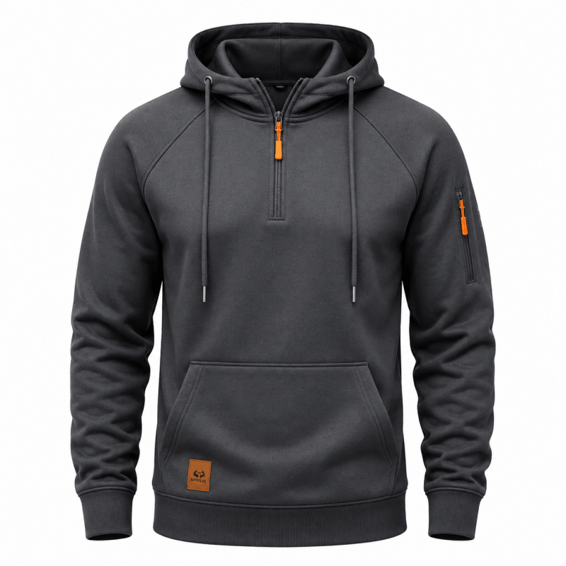 Sterling - Sudadera de media cremallera y tacto suave