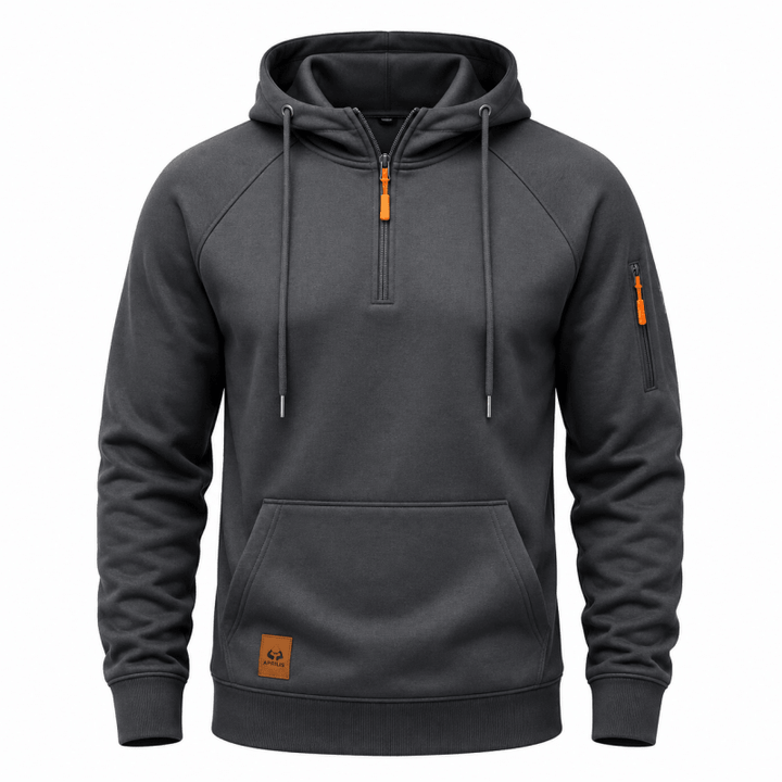 Sterling - Sudadera de media cremallera y tacto suave