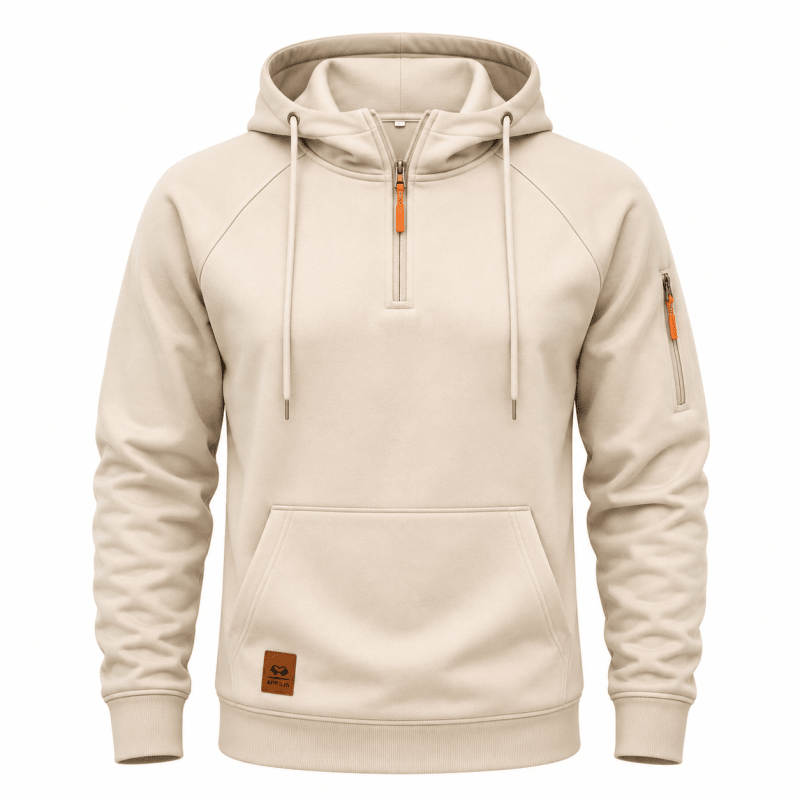 Sterling - Sudadera de media cremallera y tacto suave