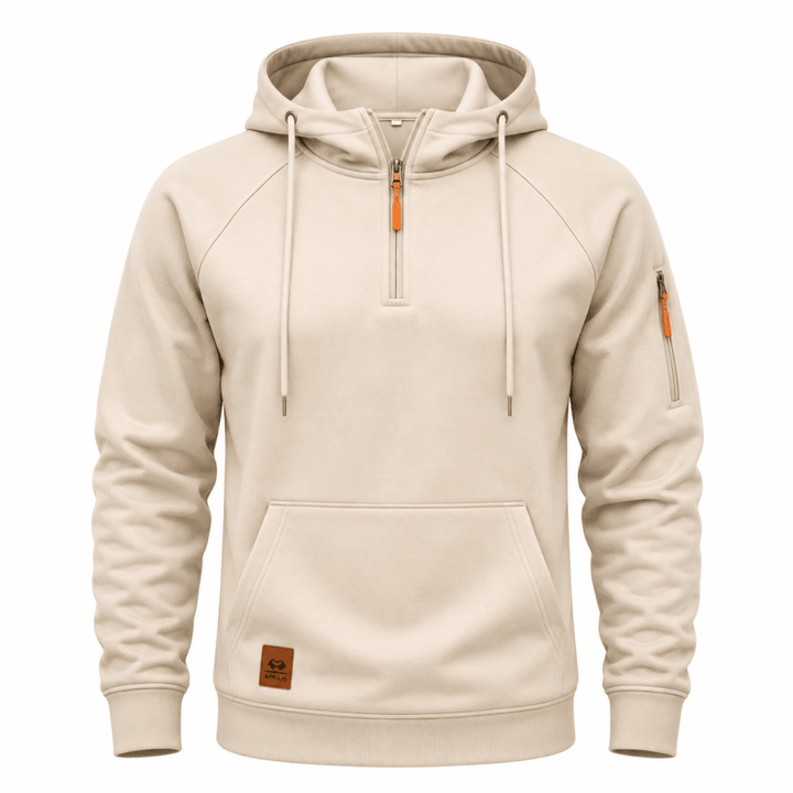 Sterling - Sudadera de media cremallera y tacto suave