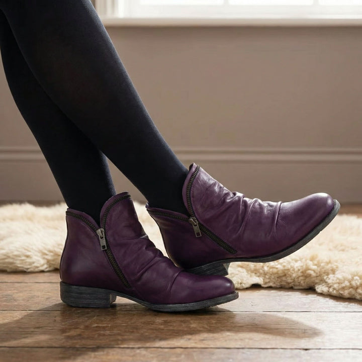 Anara - Botines con textura