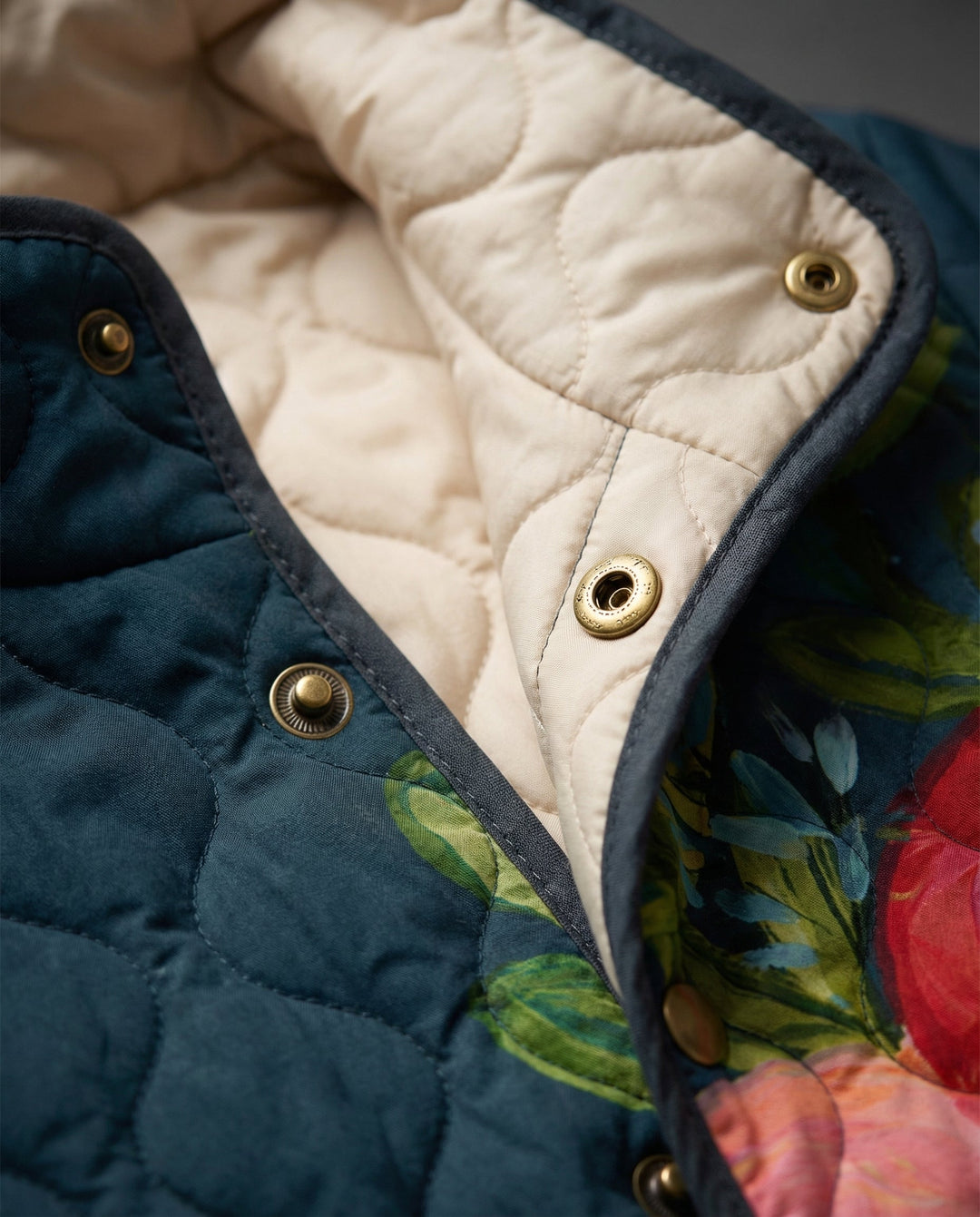 Valeska - Chaqueta acolchada de tacto suave