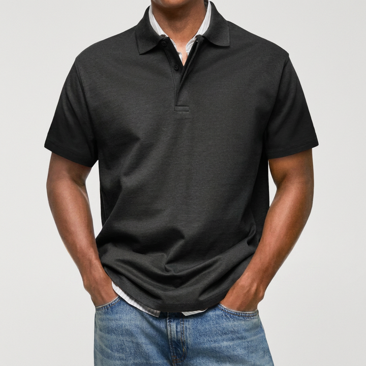 Stewart - Polo de punto texturizado