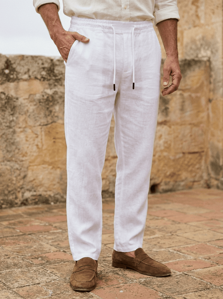 Oakmere - Pantalón de lino fresco