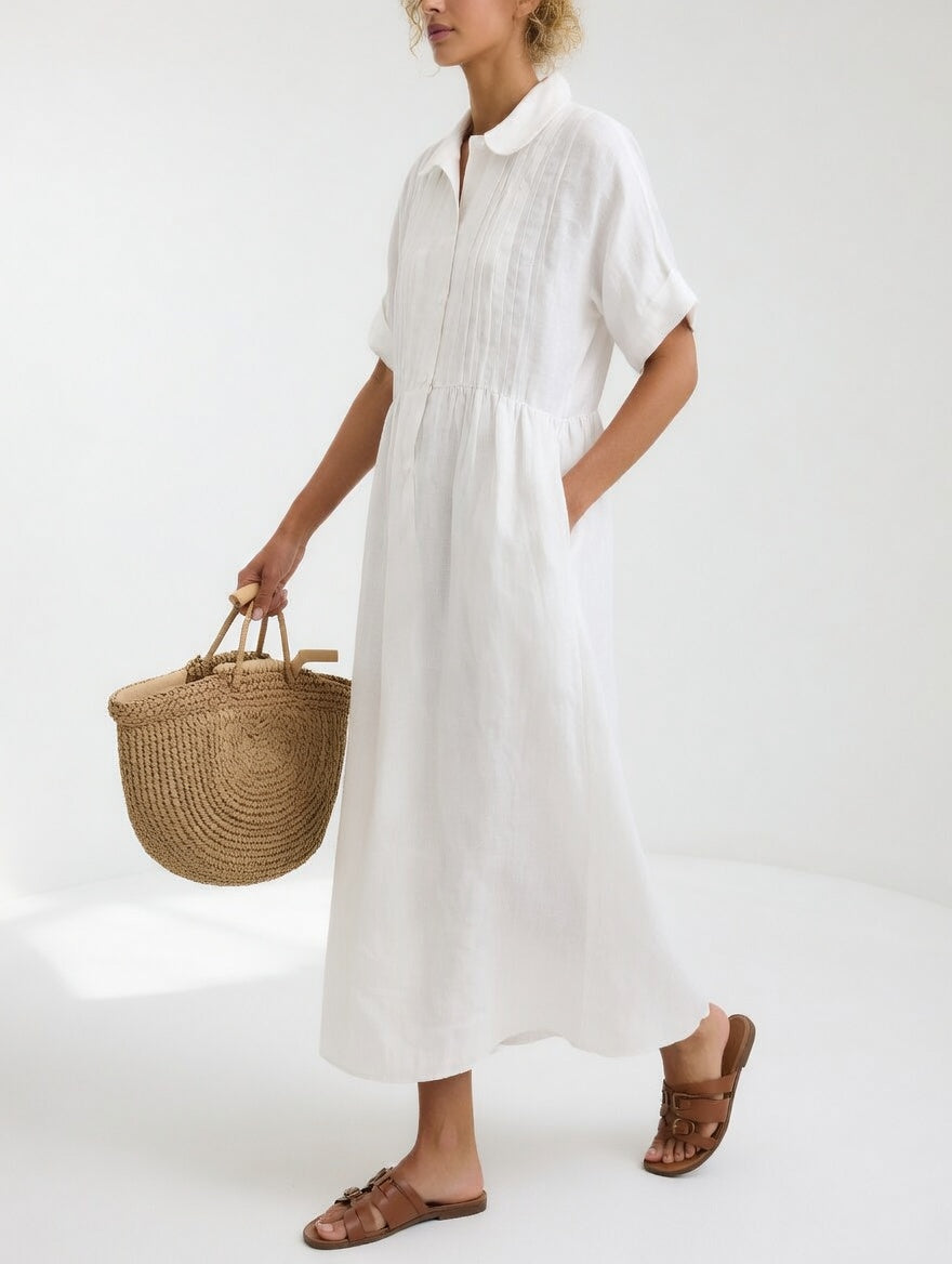 Morwenna - Vestido camisero ligero