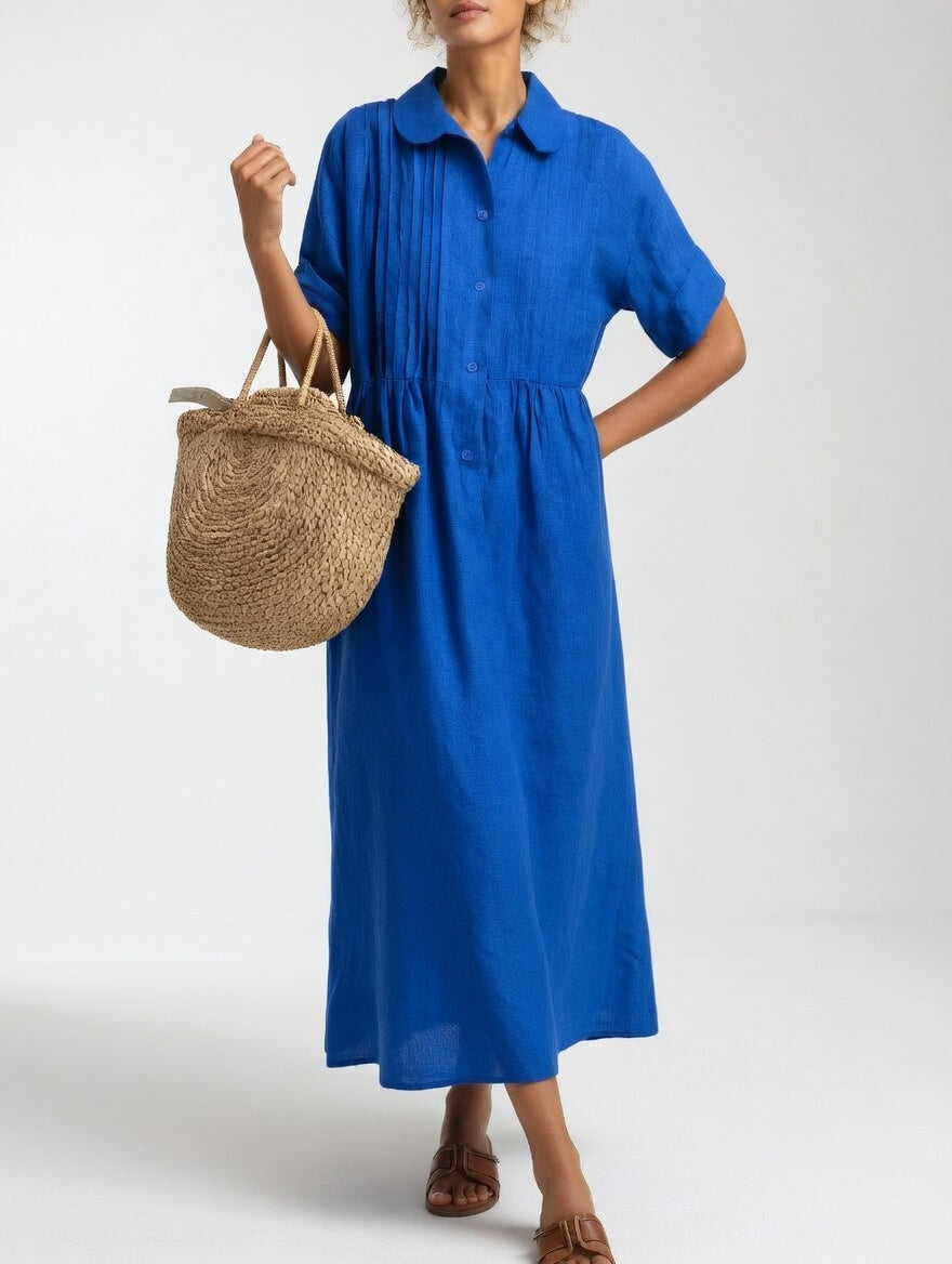 Morwenna - Vestido camisero ligero