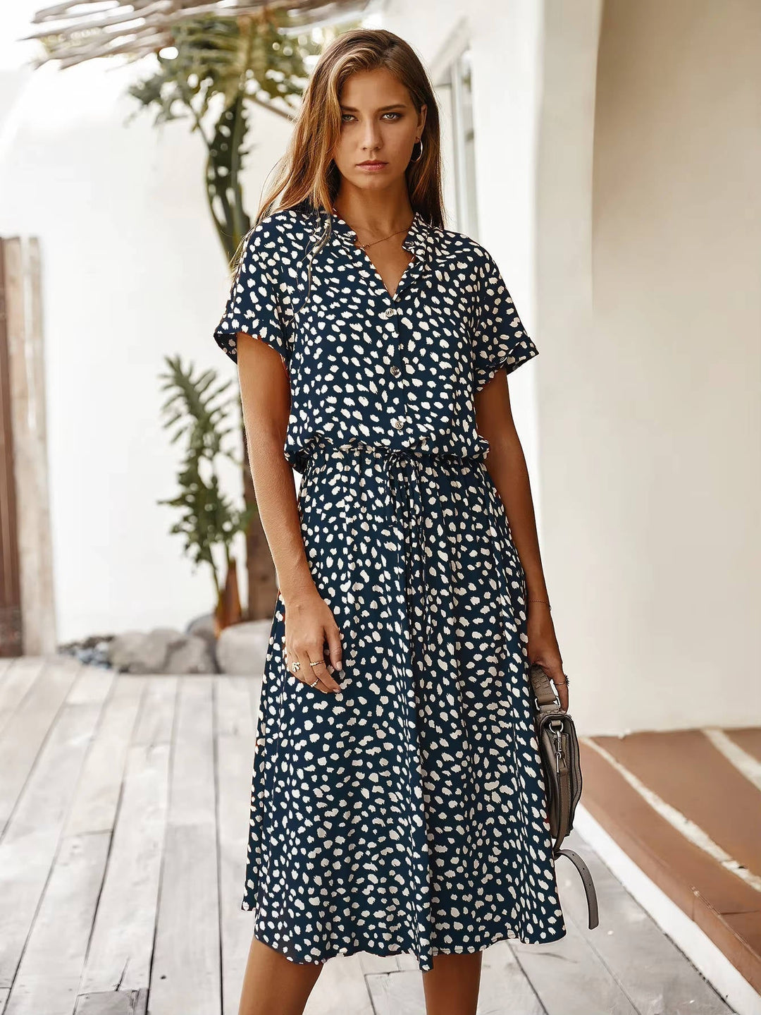 Linnet - Vestido midi con cintura ajustable