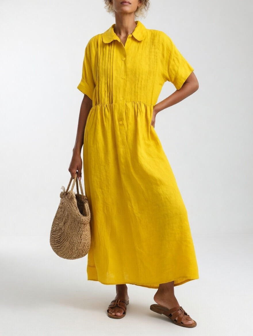 Morwenna - Vestido camisero ligero