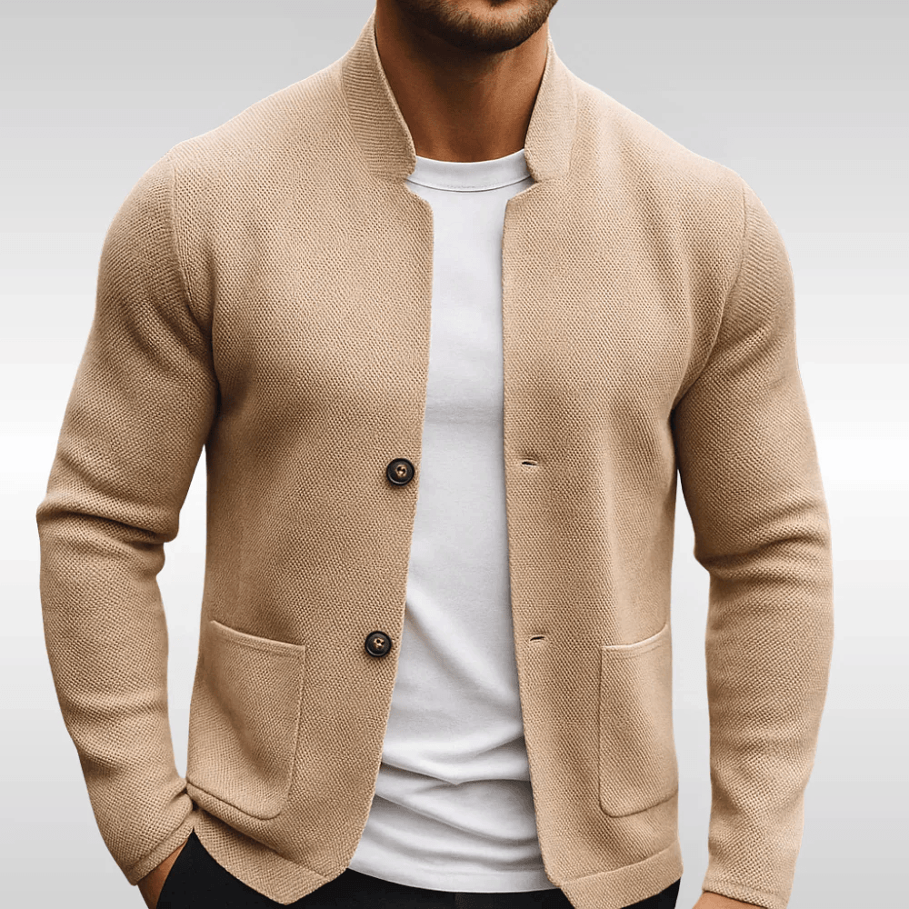 Corben - Americana de punto con textura para hombre