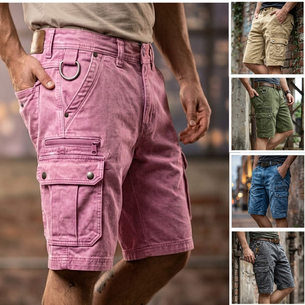 Tyrone - Bermudas cargo resistentes