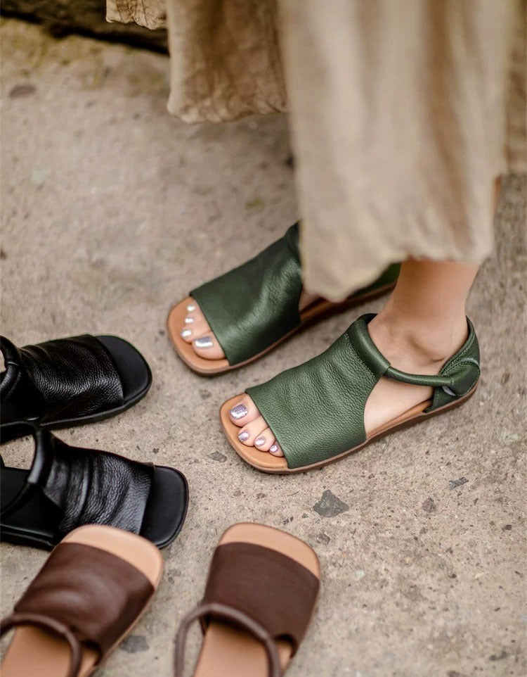 Fiorelle - Sandalias abiertas texturizadas