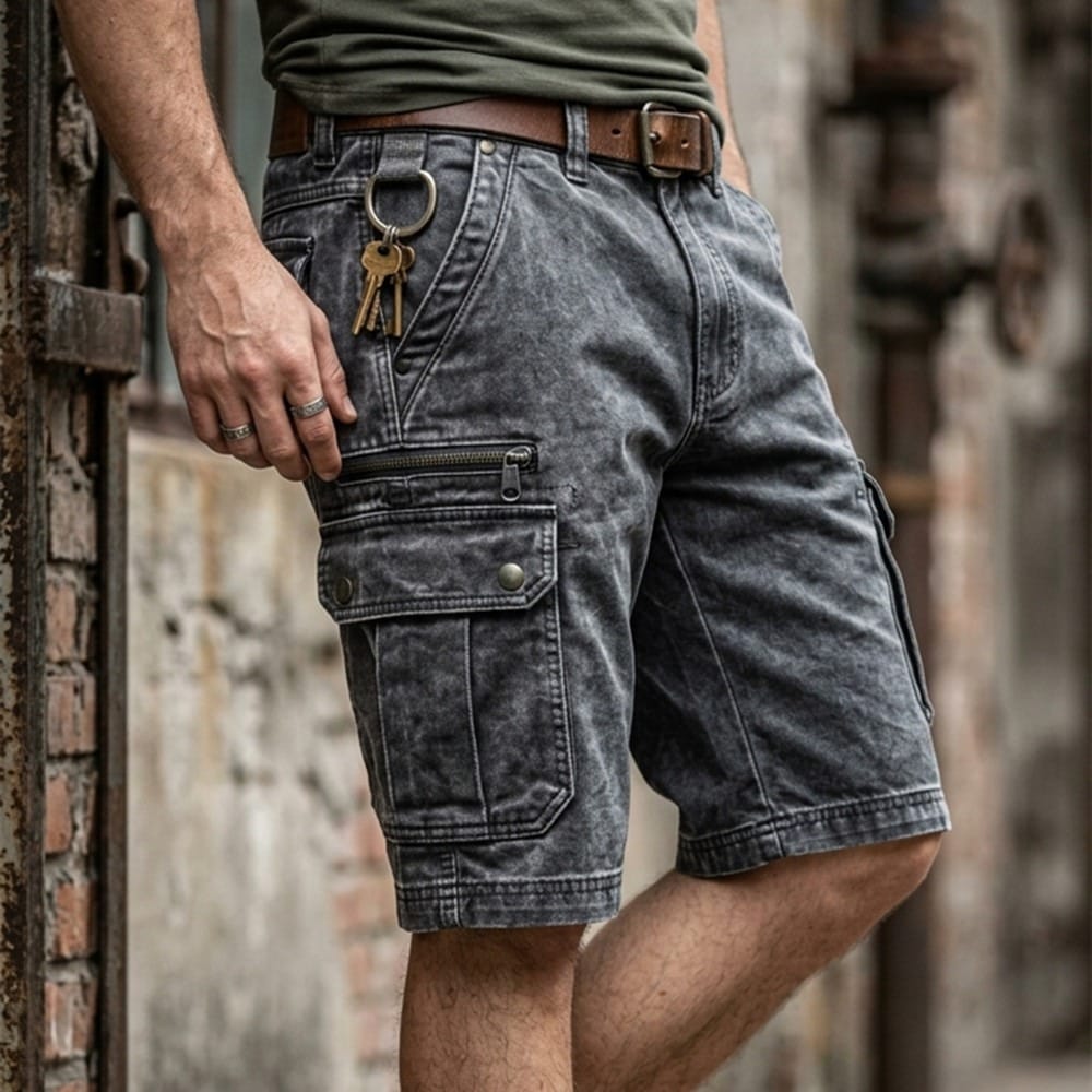 Tyrone - Bermudas cargo resistentes