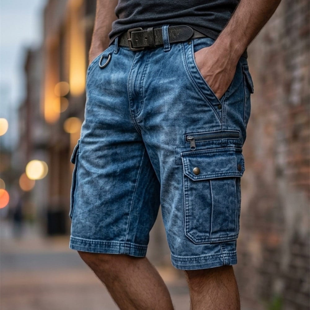Tyrone - Bermudas cargo resistentes