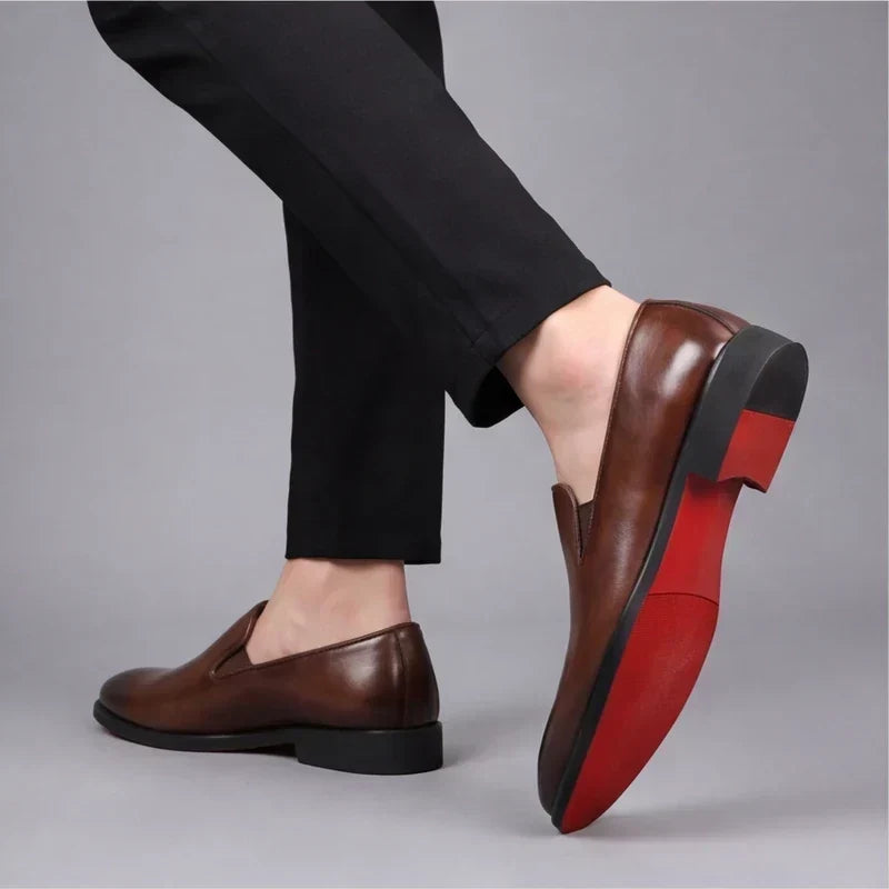 Dougie - Mocasines de suela roja