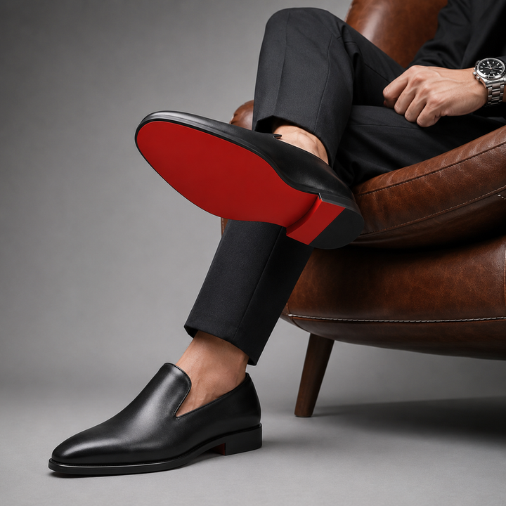Dougie - Mocasines de suela roja