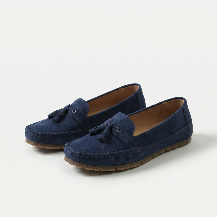 Stella - Mocasines con borlas y plantilla acolchada