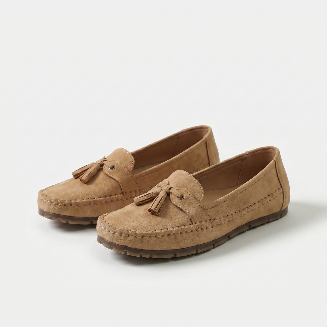 Stella - Mocasines con borlas y plantilla acolchada