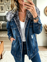 Raisa - Cazadora trucker aislada